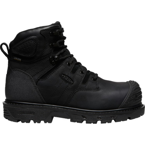 KEEN Utility 1027669 - Men's - 6" Camden Waterproof EH Carbon Fiber Toe - Black/Black