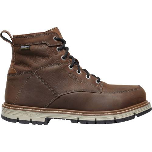KEEN Utility 1029693 - Men's - 6" San Jose Waterproof EH Aluminum Toe - Bison/Brown
