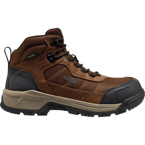 KEEN Utility 1031427 - Men's - Skokie Waterproof EH Carbon Fiber Toe - Dark Earth/Black KEEN Utility 1031427 - Men's - Skokie Waterproof EH Carbon Fiber Toe - Dark Earth/Black