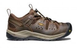 Photo of KEEN Utility 1023218- Men's - Atlanta Cool II ESD Soft Toe - Cascade Brown/Forest Night