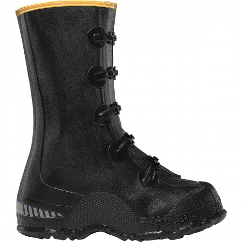 LaCrosse 00267140 - Men's - 14" ZXT Buckle Deep Heel Overshoe Waterproof EH Soft Toe - Black