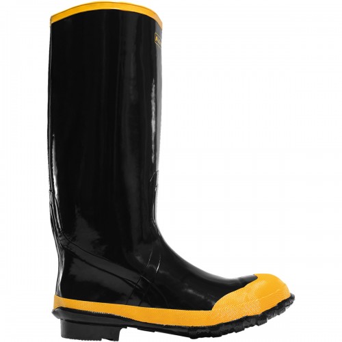 LaCrosse 24009043 - Men's - 16" Economy Knee Waterproof EH Steel Toe - Black