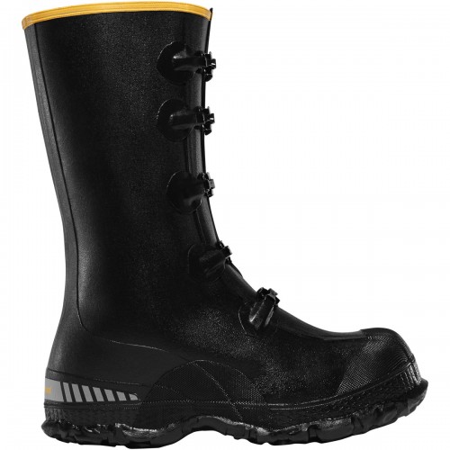 LaCrosse 267190 - Men's - 14" ZXT Buckle Wedge Overshoe Waterproof Soft Toe - Black