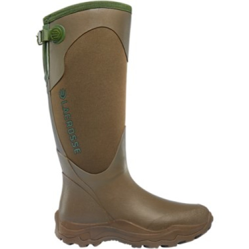 LaCrosse 302421 - Women's - 15" Alpha Agility Snake Boot Waterproof Soft Toe - Brown/Green