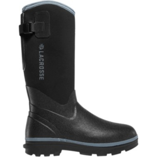 LaCrosse 602244 - Women's - 12" Alpha Range Insulated Waterproof Soft Toe - Black/Cerulean 
