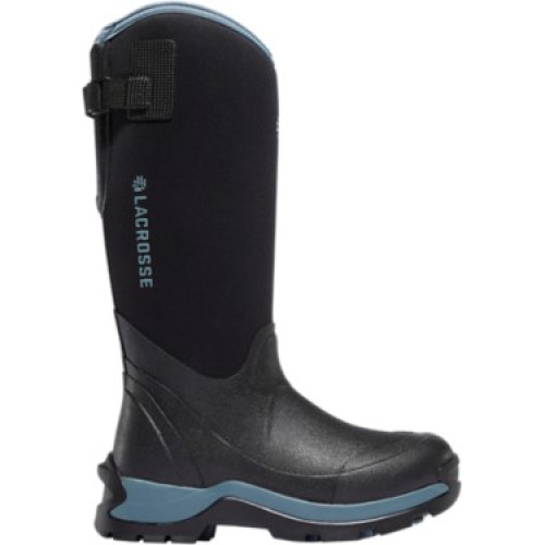 LaCrosse 644105 - Women's - 14" Alpha Thermal Waterproof EH Soft Toe - Black/Cerulean