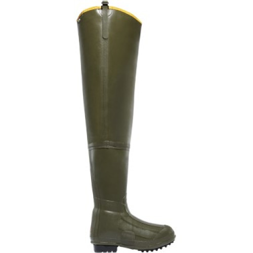 LaCrosse 700001 - Men's - 32" Burly Hip Boot Insulated Waterproof Soft Toe - Green