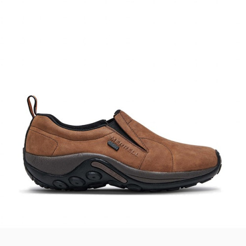 Merrell J52927WZ - Men's - Jungle Moc Nubuck Waterproof Soft Toe - Brown 
