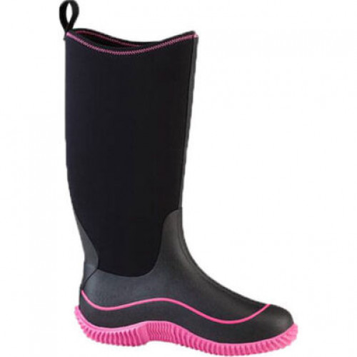 Muck HAW404 - Women's - 15" Hale Waterproof Soft Toe - Black/Hot Pink