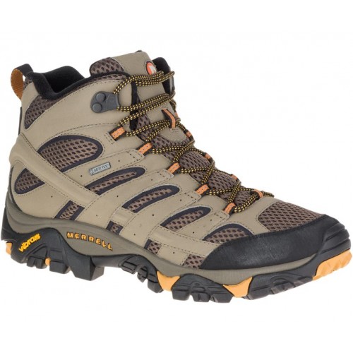 Merrell - Men's - Moab 2 Gore Wide - Walnut | Shoe Doctor Footwear