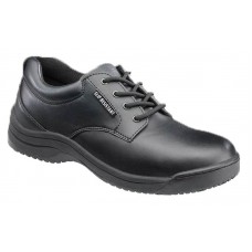 SkidBuster 5076 - Women's - Soft Toe - Slip Resistant - Water Resistant - Oxford - Black