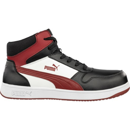 Puma 630055 - Men's - Frontcourt EH Composite Toe - Black/White/Red
