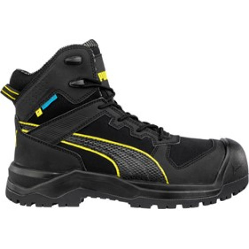 Puma 632705 - Men's - 6" Rock CTX Waterproof EH Composite Toe - Black/Yellow