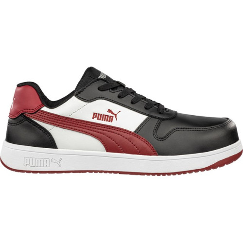 Puma 640215 - Women's - Frontcourt EH Composite Toe - Black/White/Red