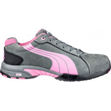 Puma 642865 - Women's - Balance ESD Steel Toe - Grey/Pink 