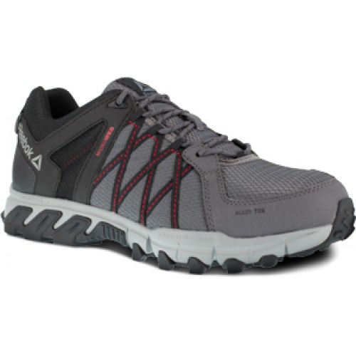 Reebok RB3402 - Men's - Trailgrip Work Athletic EH Alloy Toe - Grey/Black