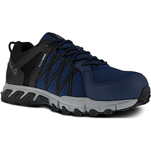 Reebok RB3403 - Men's - Trailgrip Work Athletic EH Composite Toe - Navy/Black/Grey