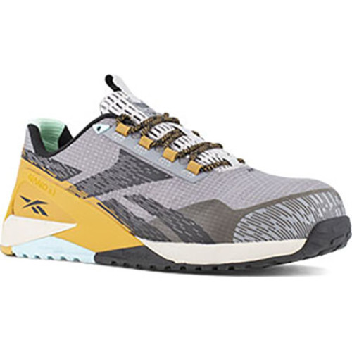 Reebok RB3482 - Men's - Nano X1 Adventure EH Composite Toe - Silver/Grey/Clay/Black