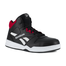Reebok RB4132 - Men's - BB4500 High Top Work Composite Toe - Black and Red