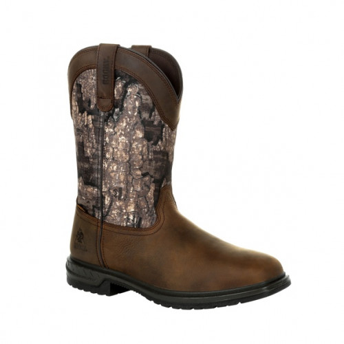 Rocky RKW0326 - Men's - 11" Worksmart Insulated Waterproof Square Soft Toe - Realtree Timber 