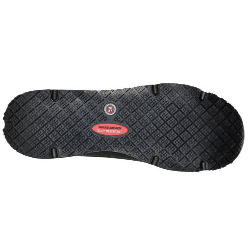Skechers 108021blk - Women's - Uno SR EH Soft Toe - Black