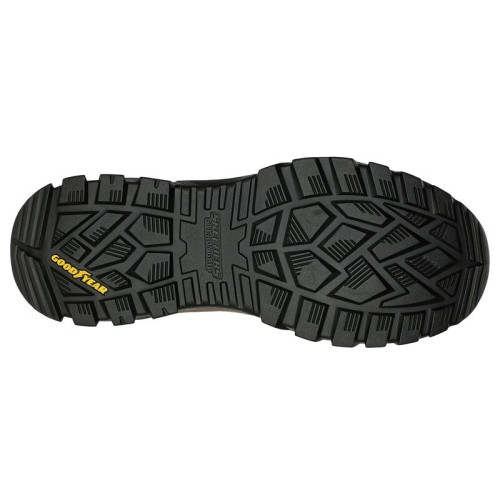 Skechers 200161brbk - Men's - Arch Fit Tarver Waterproof EH Composite Toe - Brown/Black