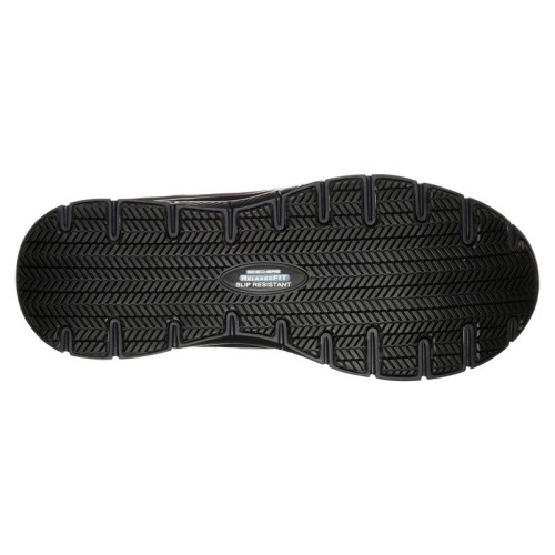 Skechers 77040blk - Men's - Flex Advantage EH Soft Toe - Black Leather ...