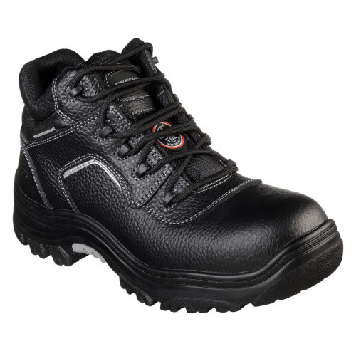Skechers 77144blk - Men's - Burgin Sosder Puncture Resistant EH Composite Toe - Black