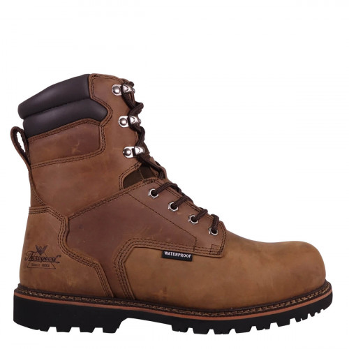 Thorogood 804-3238 - Men's - 6'  V-Series EH Waterproof Insulated Composite Toe - Crazyhorse Brown