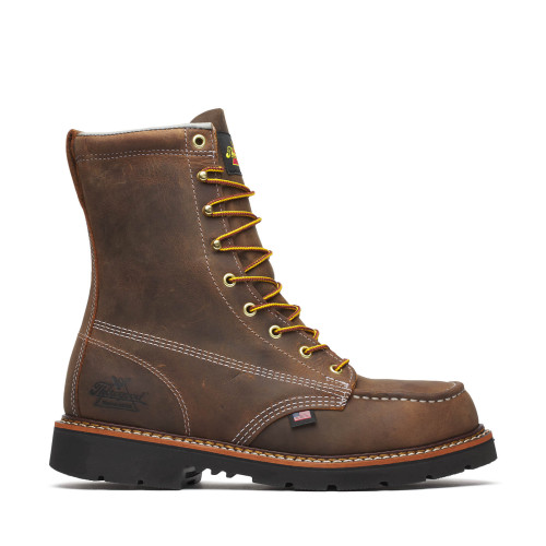 Thorogood 804-4398 - Men's - 8" American Heritage  Moc Steel Toe - Crazyhorse Thorogood 804-4398 - Men's - 8" American Heritage  Moc Steel Toe - Crazyhorse