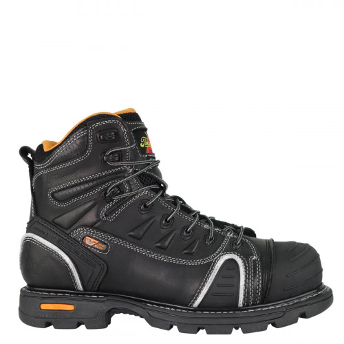 Thorogood 804-6444 - Men's - 6" Gen-Flex2 Series Plain EH Composite Toe - Black