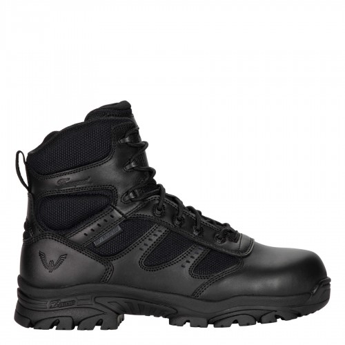 Thorogood 804-6190 - Men's/Women's - 6" The Deuce Series Waterproof Side Zip Composite Safety Toe - Black