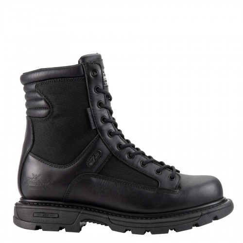 Thorogood 834-7991 - Unisex - 8" Gen-Flex2 Series Tactical Side Zip Waterproof EH Soft Toe - Black