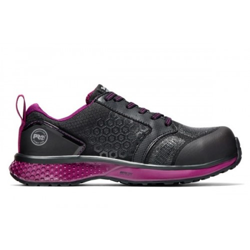 Timberland PRO A2174 - Women's - Reaxion EH Composite Toe - Black Ripstop Purple