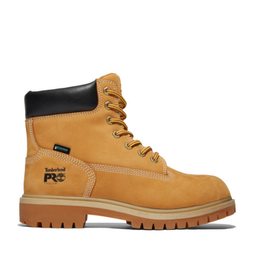 Timberland PRO A2QZX - Women's - 6" Direct Attach EH Waterproof Insulated Soft Toe - Wheat Nubuck Leather