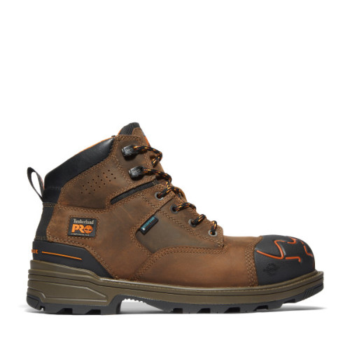 Timberland PRO A42ZY - Men's - 6" Magnitude Waterproof EH Composite Toe - Brown