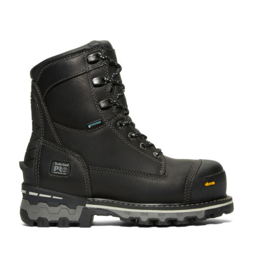 Timberland PRO A5R7K - Women's - 8" Boondock CSA Insulated Waterproof EH Composite Toe - Black