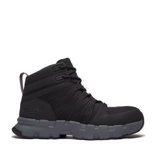 Timberland PRO A63K3 - Men's - Powertrain EV Mid ESD Composite Toe - Black Timberland PRO A63K3 - Men's - Powertrain EV Mid ESD Composite Toe - Black