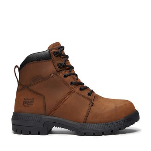Timberland PRO A63MB - Men's - 6" Moutauk EH Waterproof Steel Toe - Medium Brown Timberland PRO A63MB - Men's - 6" Moutauk EH Waterproof Steel Toe - Medium Brown