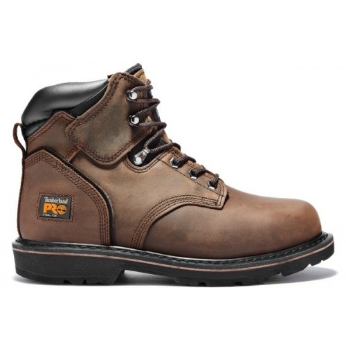 Timberland PRO 33034 - Men's - 6" Pit Boss EH Steel Toe Boot - Gaucho Oiled Nubuck Leather