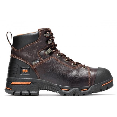 Timberland PRO 52562 - Men's - 6" Endurance EH Steel Toe Boot - Briar Full Grain Leather