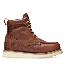 Timberland PRO 53009 - Men's - 6" Wedge EH Soft Toe - Rust Full-Grain Leather