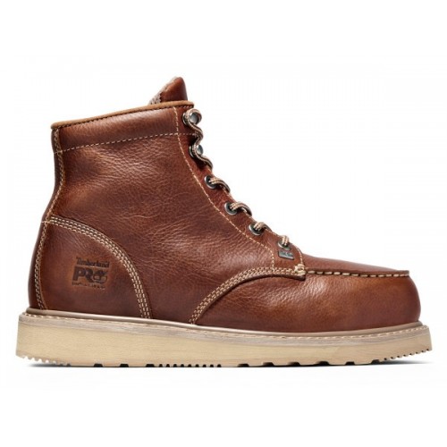 Timberland PRO 88559 - Men's - 6" Barstow Wedge EH Alloy Toe - Rust