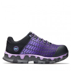 Timberland PRO A1H1S - Women's - Powertrain Sport SD Alloy Toe - Black Ripstop Nylon with Lavender