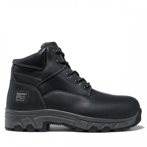 Timberland PRO A1Q2W - Men's - 6" Workstead SD35 Composite Toe - Black Full-Grain Leather