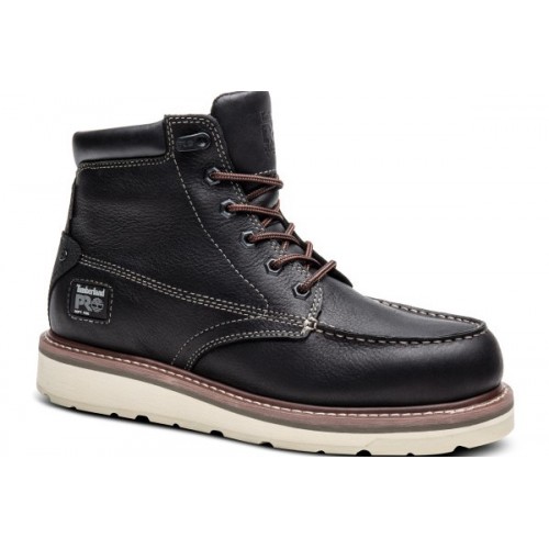 Timberland PRO A29UP - Men's - 6 In Gridworks EH Waterproof Soft Toe - Black