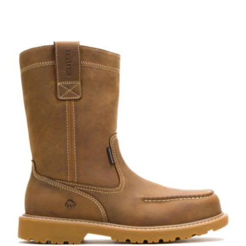 Wolverine W241194 - Men's - Floorhand Wellington Waterproof EH Moc Steel Toe - Dark Wheat Wolverine W241194 - Men's - Floorhand Wellington Waterproof EH Moc Steel Toe - Dark Wheat