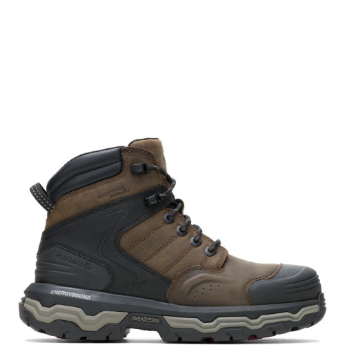 Wolverine W250052 - Men's - 6" Alpha FT Infinity System Waterproof Soft Toe - Dark Coffee