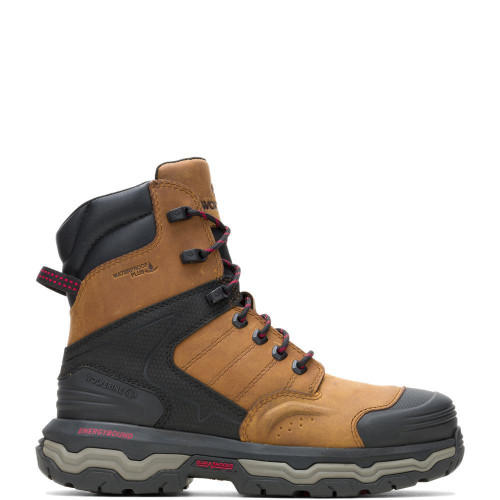 Wolverine W250053 - Men's - 8" Alpha FT Infinity System Waterproof Soft Toe - Dark Tan