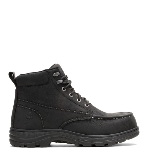 Wolverine W251002 - Men's - 6" Carlsbad Waterproof EH Moc Steel Toe - Black